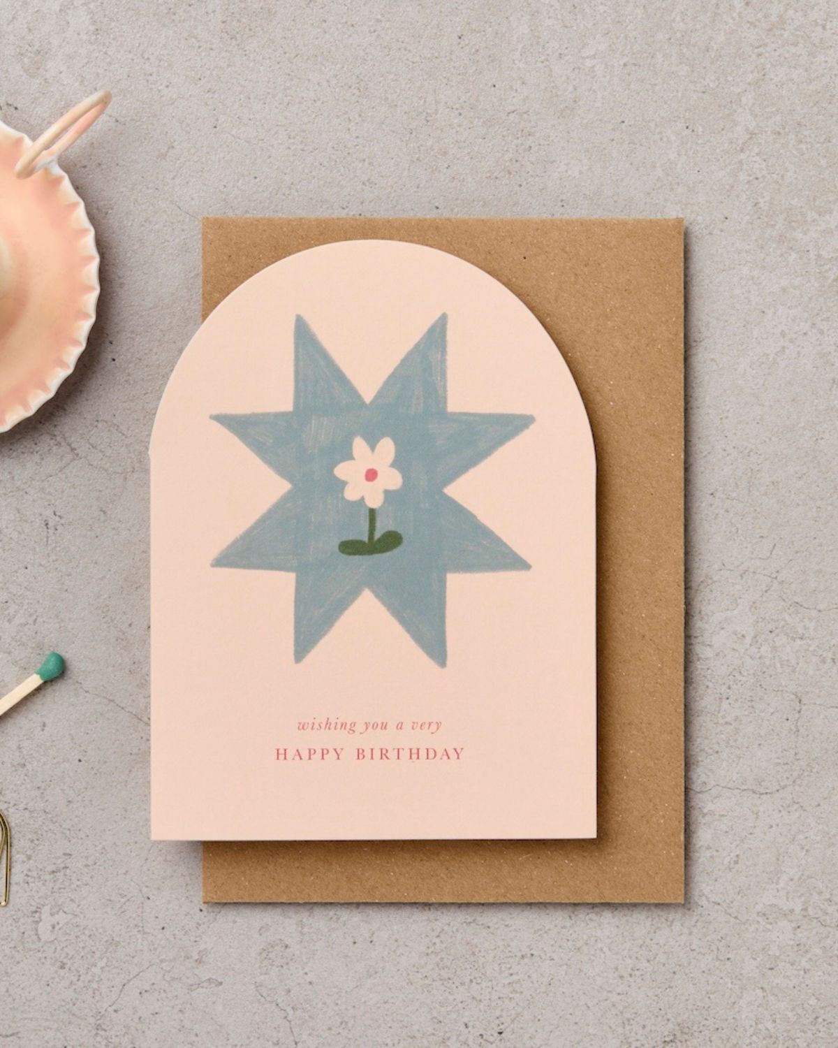 QUILT ARCH BIRTHDAY CARD