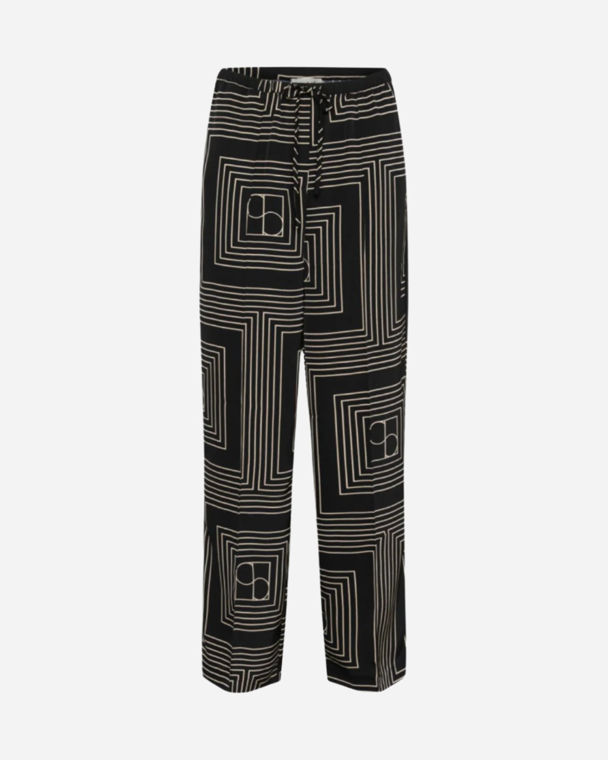 TOPAZ FASUTINA PANTS BLACK OAT MONO