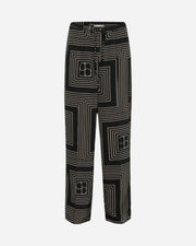 TOPAZ FASUTINA PANTS BLACK OAT MONO