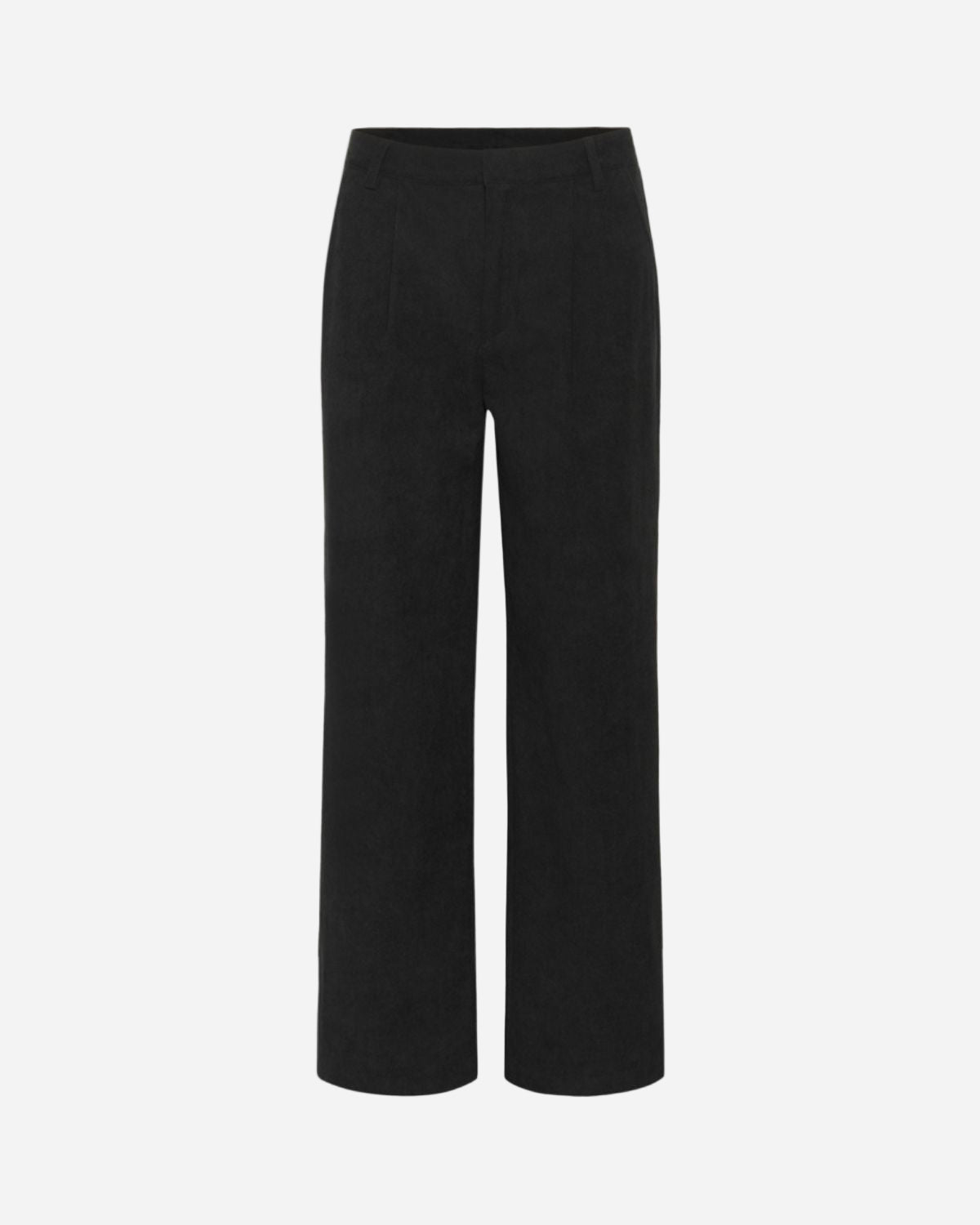 Black pants on a white background