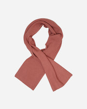 Pink scarf on a white background