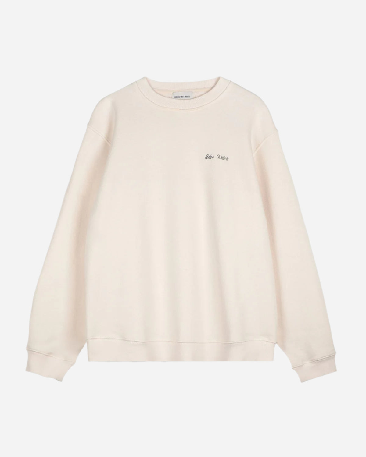 OFF WHITE sweatshirt with BOBO LOGO on a white background