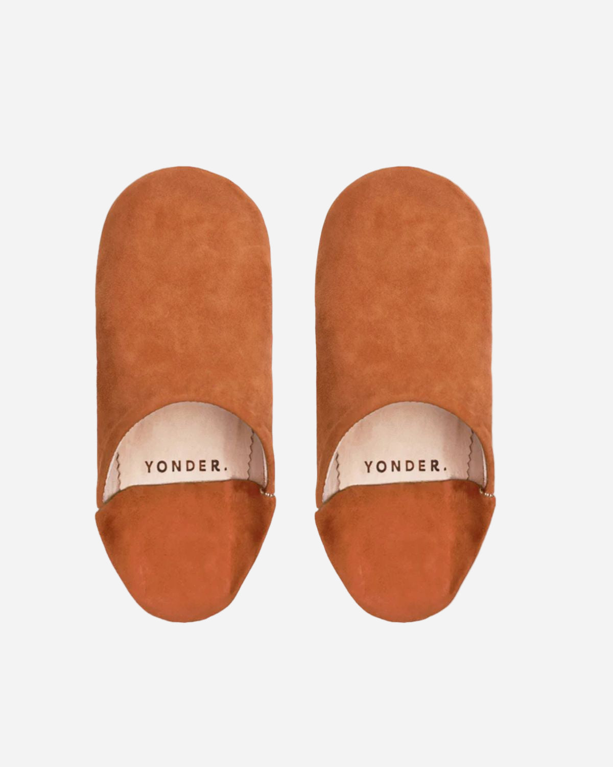 SUEDE BABOUCHE SLIPPERS MAPLE