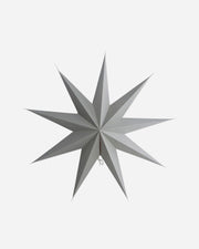 9 POINT STAR GREY 60CM