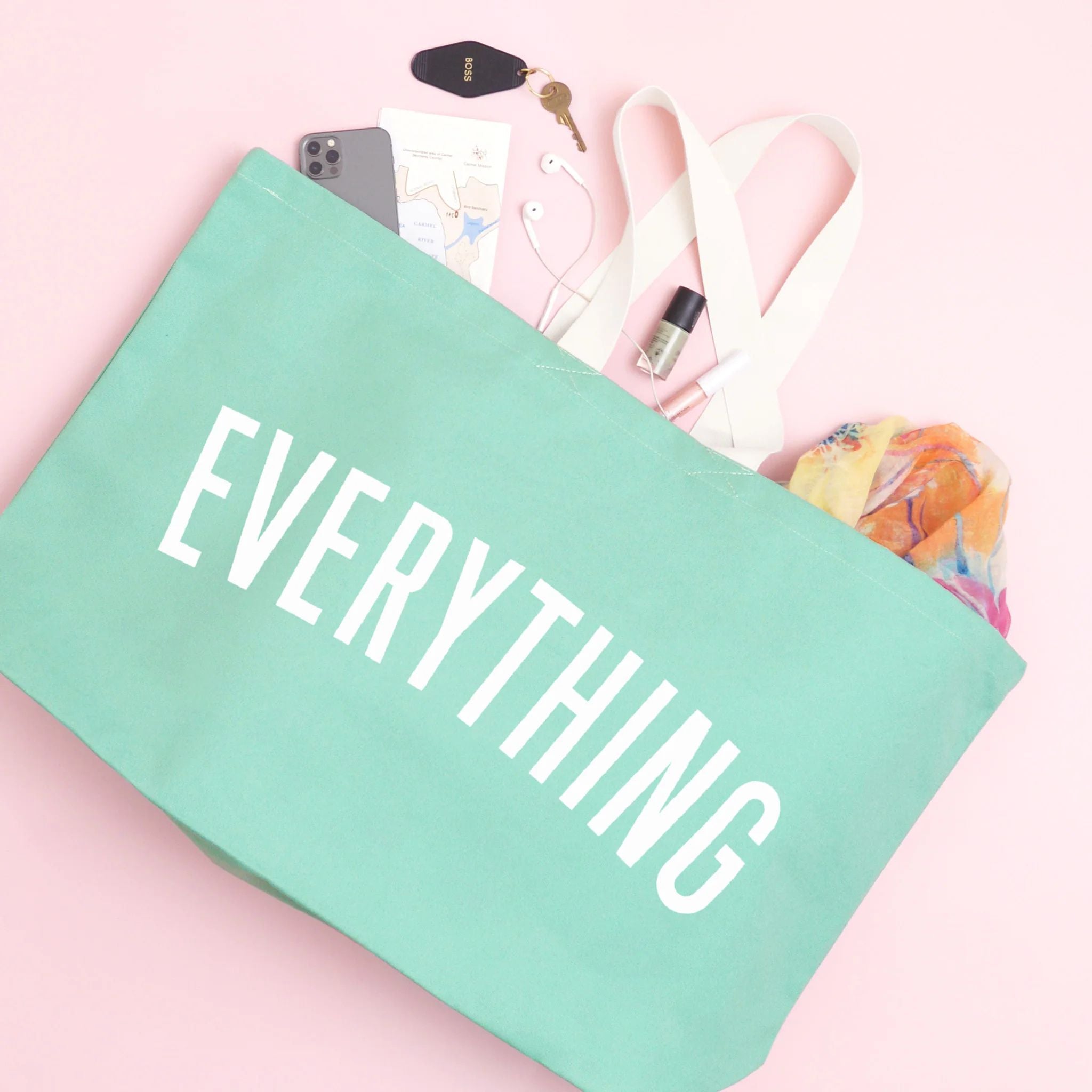 EVERYTHING BAG SEA GLASS