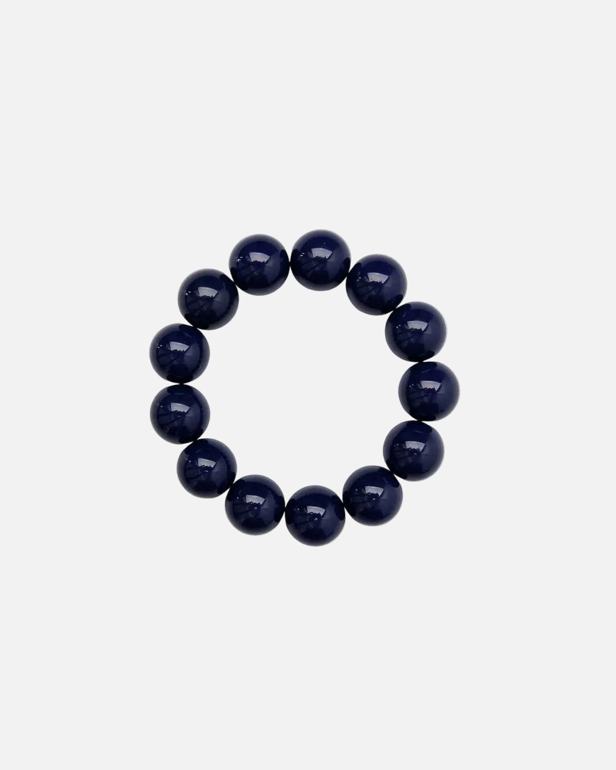 Navy beaded bracelet