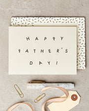 HAPPY FATHER'S DAY 25 CARD