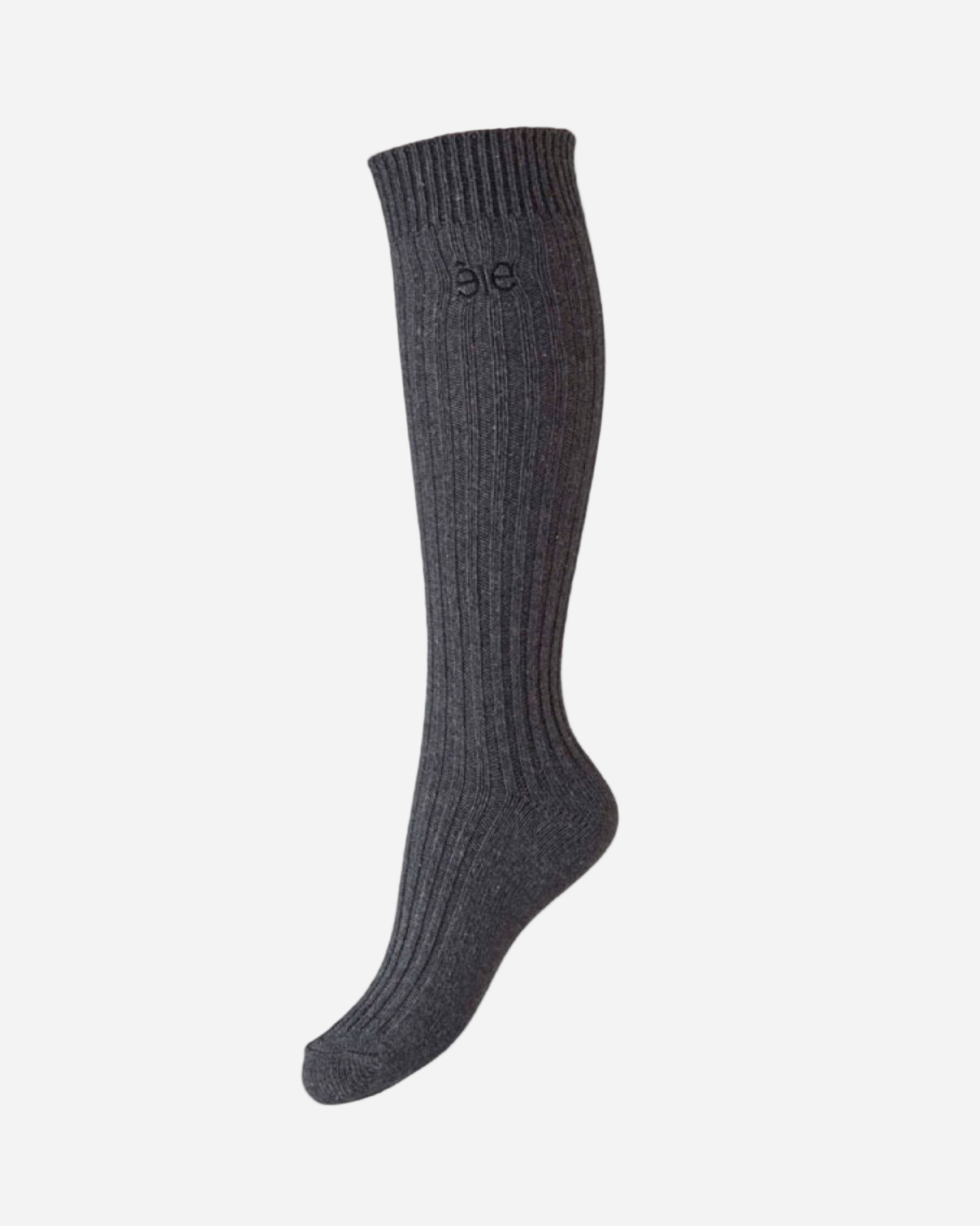YOYO KNEE SOCKS CHARCOAL GREY