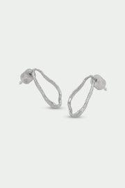 MIRA EARRINGS SMALL SILVER