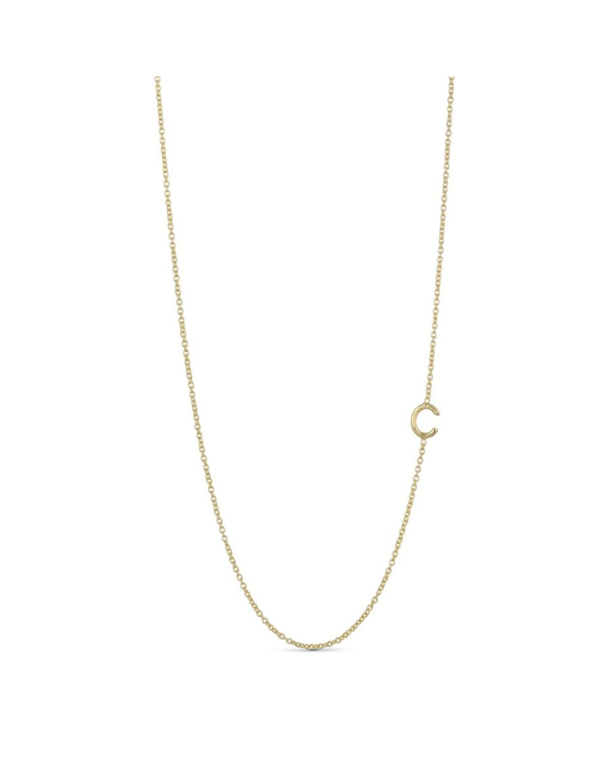 LETTER NECKLACE GOLD