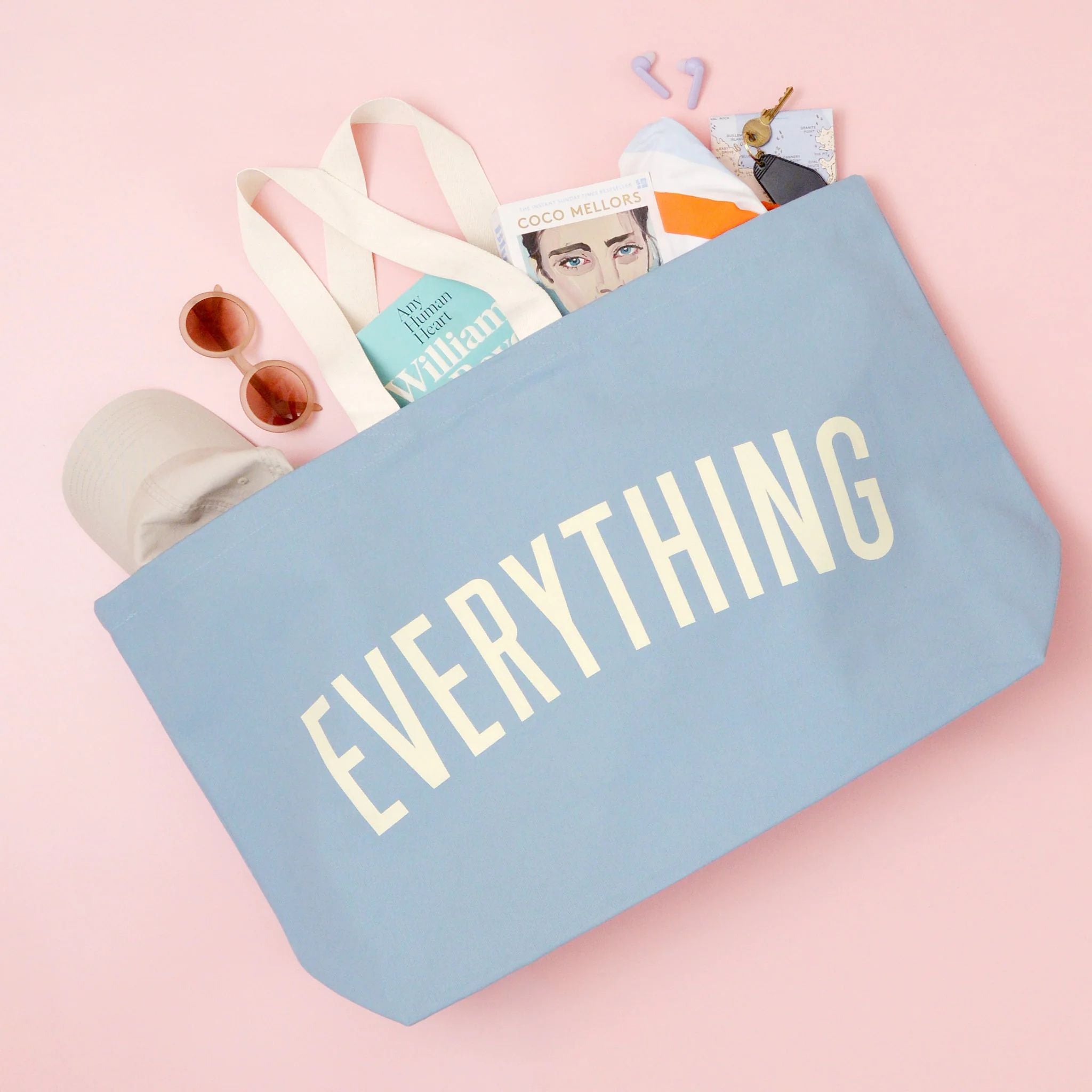 EVERYTHING BAG LIGHT BLUE