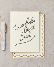 WORLDS BEST DAD CARD
