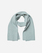Light blue scarf on a white background