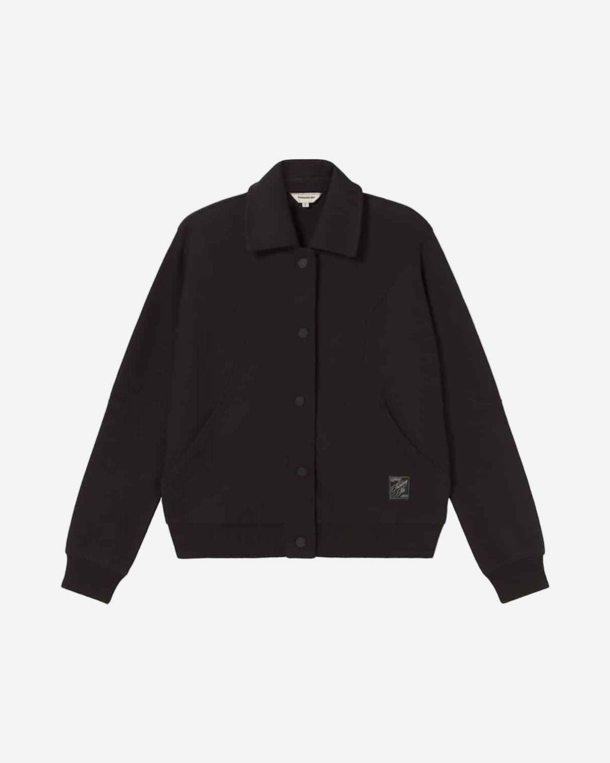 Black jacket on a white background