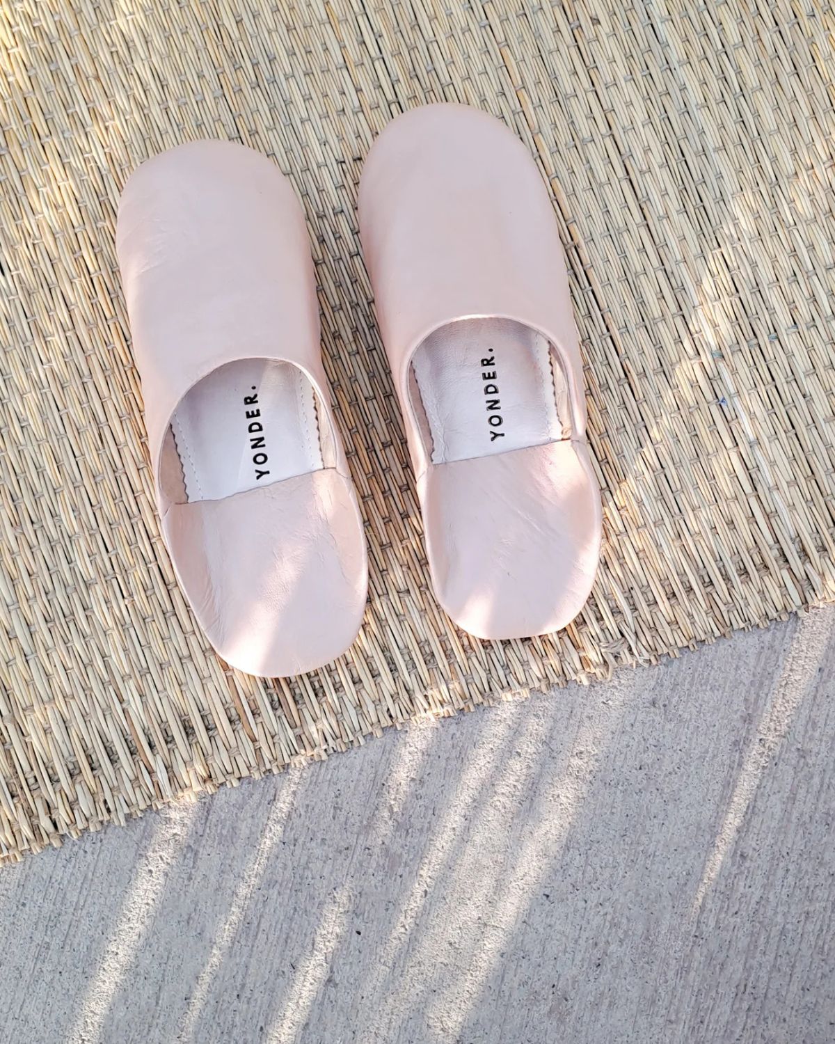 LEATHER BABOUCHE SLIPPERS BALLET