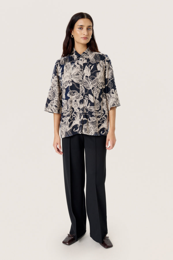 NATALINA LIVINNA SS SHIRT NIGHTSKY