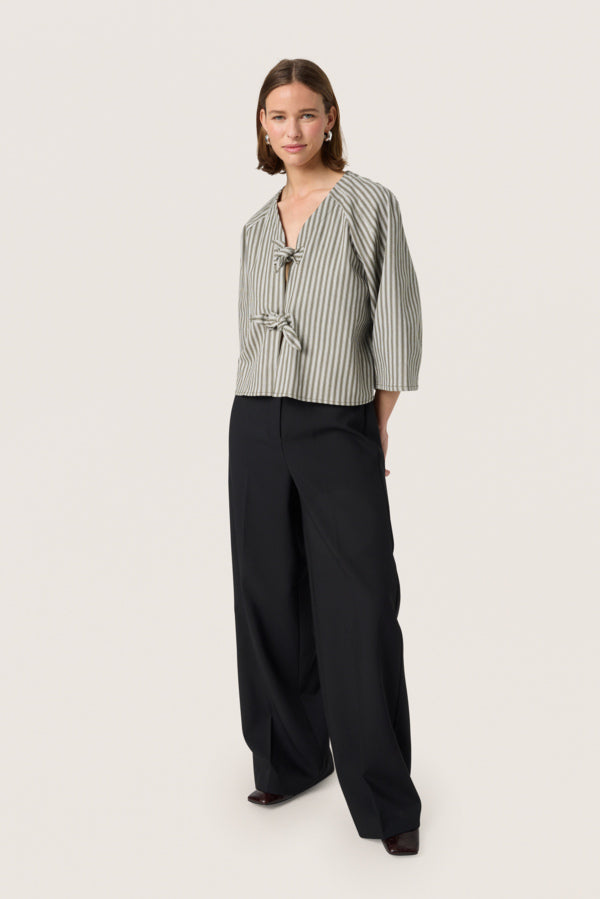 LIBBY JACKET GRAPE LEAF DENIM STRIPE