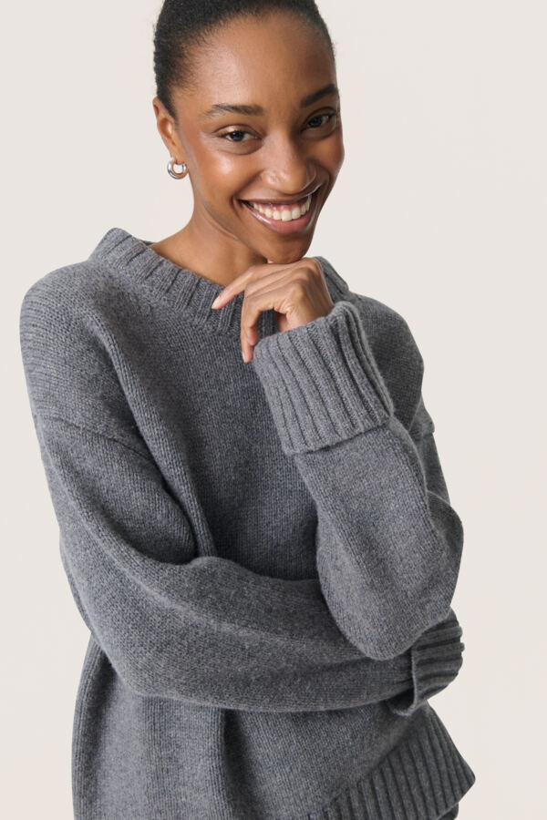 MOLINE CREW-NECK PULLOVER GREY