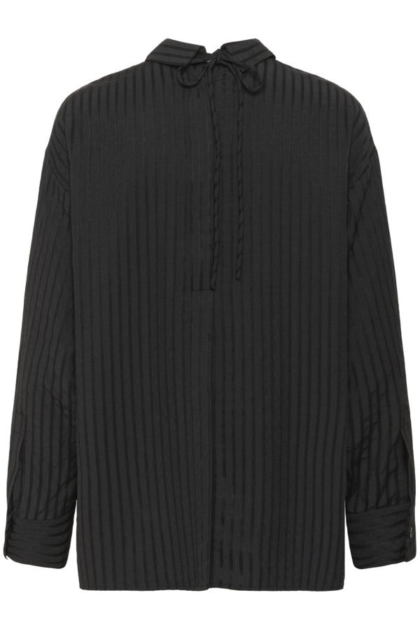 ORLENA SHIRT BLACK STRIPE