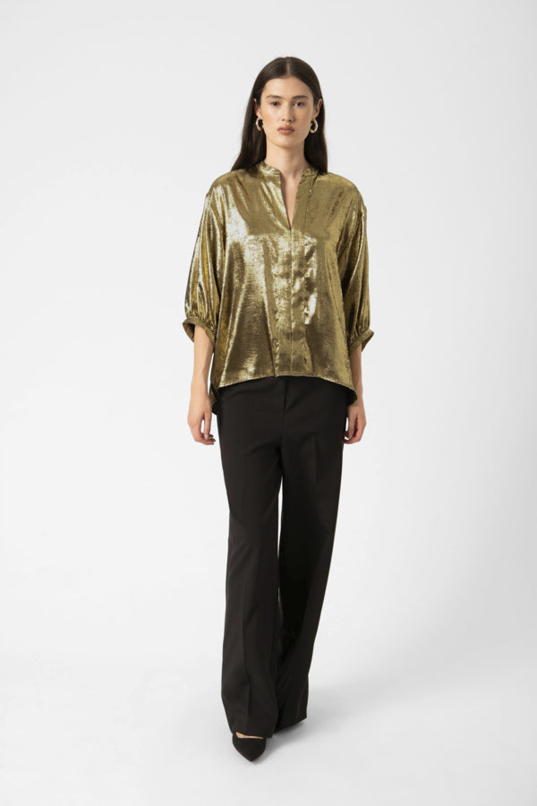 MIRMIR AMILY BLOUSE 3/4 GOLDEN SURFACE