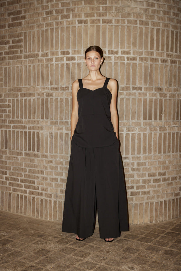 NOELLE TOP BLACK