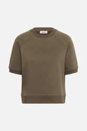 Brown sweatshirt on a white background