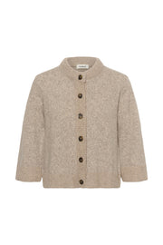IDALIA CARDIGAN WALNUT MELANGE