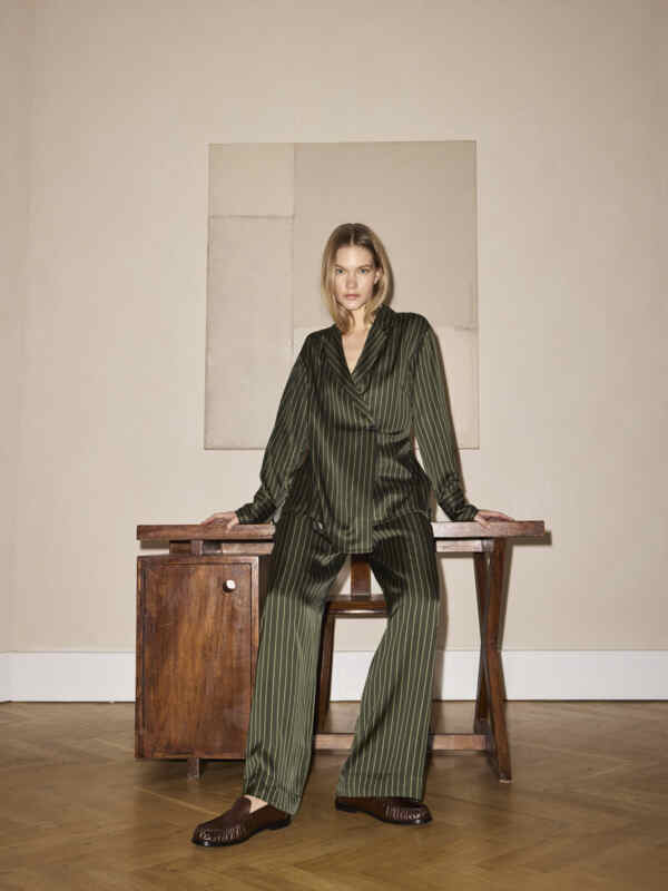 CINNA PARBAT PANTS ROSIN STRIPE