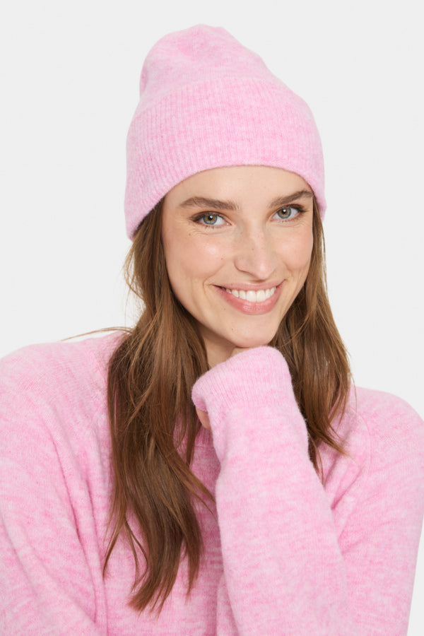 GARBIE BEANIE CHATEAU ROSE