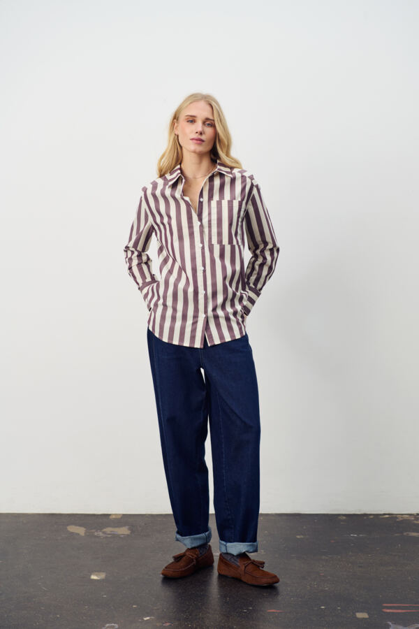 LIEKE SHIRT DECADENT CHOCOLATE/ICE