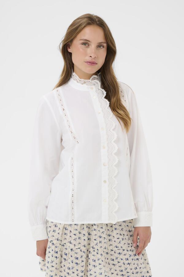 ODELINE SHIRT BRIGHT WHITE