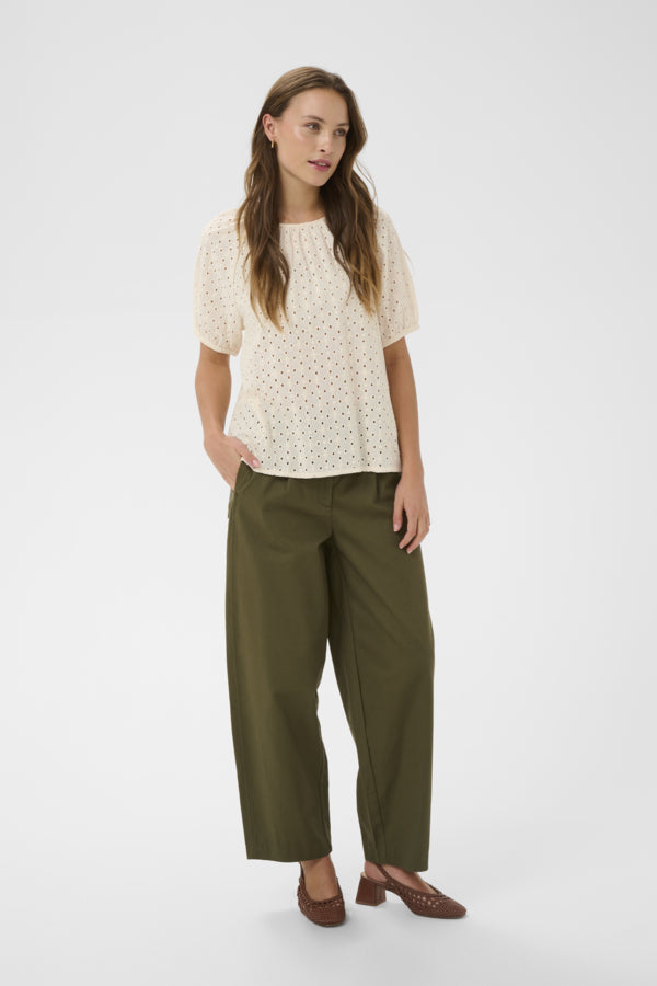 RAFAELLE BLOUSE PEARLED IVORY