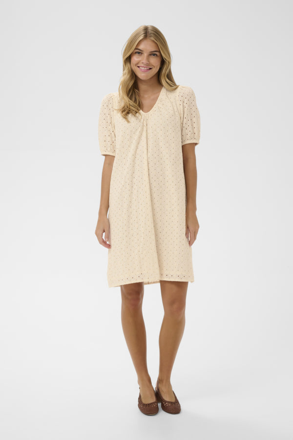 RAFAELLE DRESS PEARLED IVORY