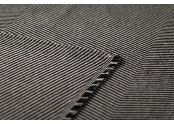 NOVA HERRINGBONE BLANKET CHARCOAL