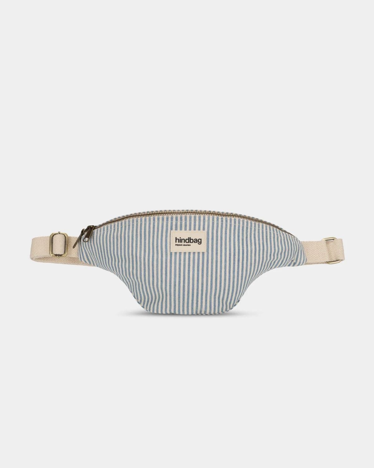 OLIVIA BELT BAG RAYURES BLEU