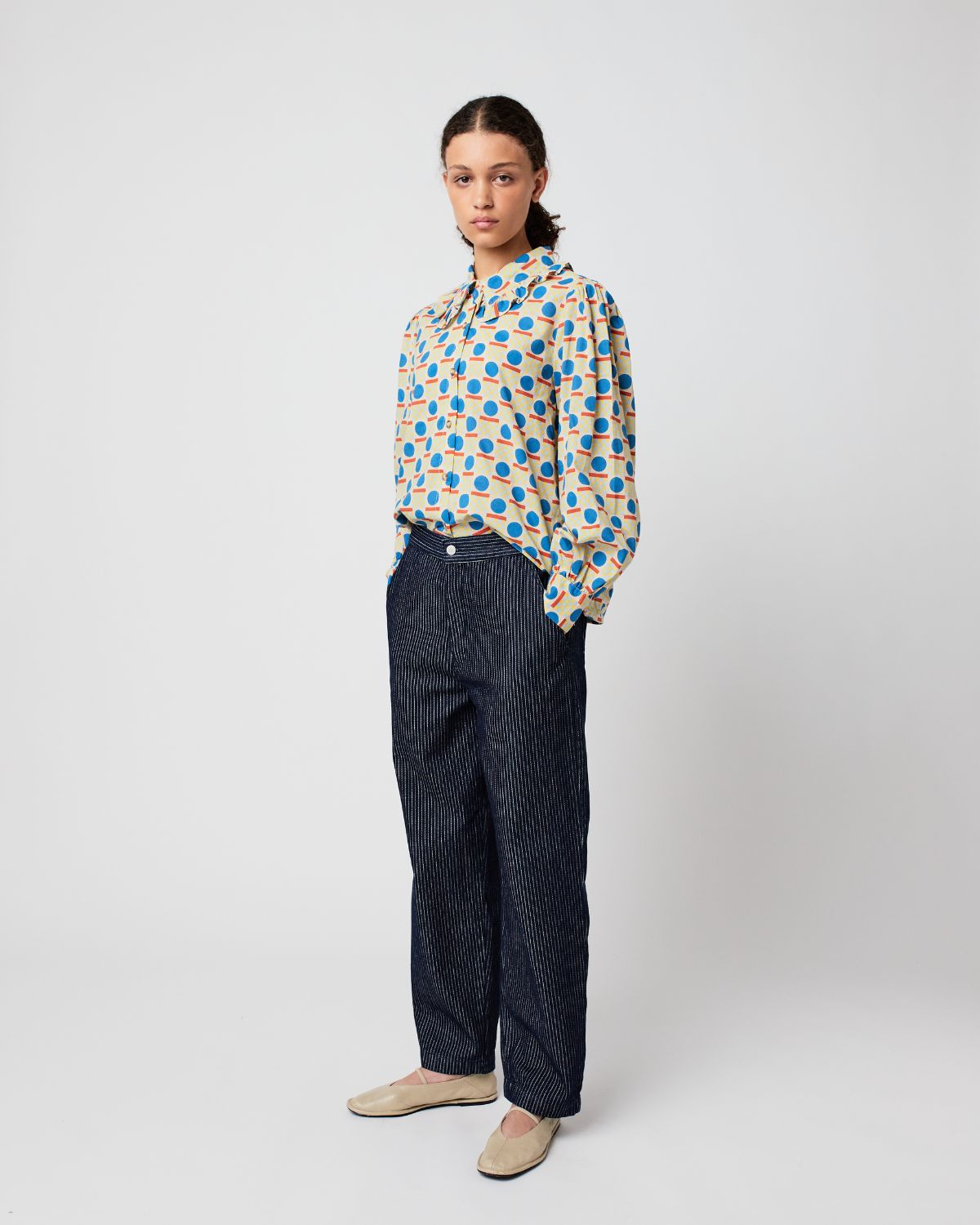 RELAXED FIT JEANS NAVY BLUE