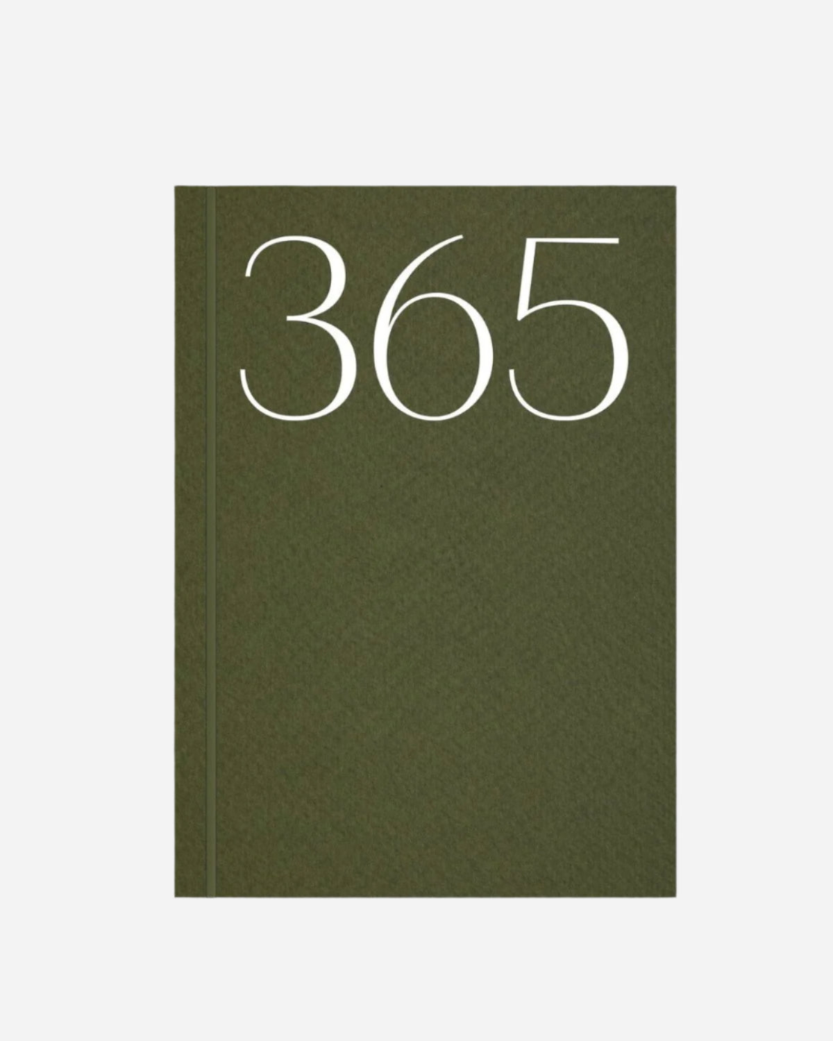 Green book with '365' printed on the cover against a white background