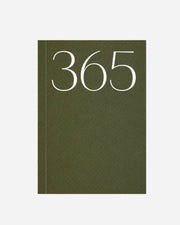 Green book with '365' printed on the cover against a white background