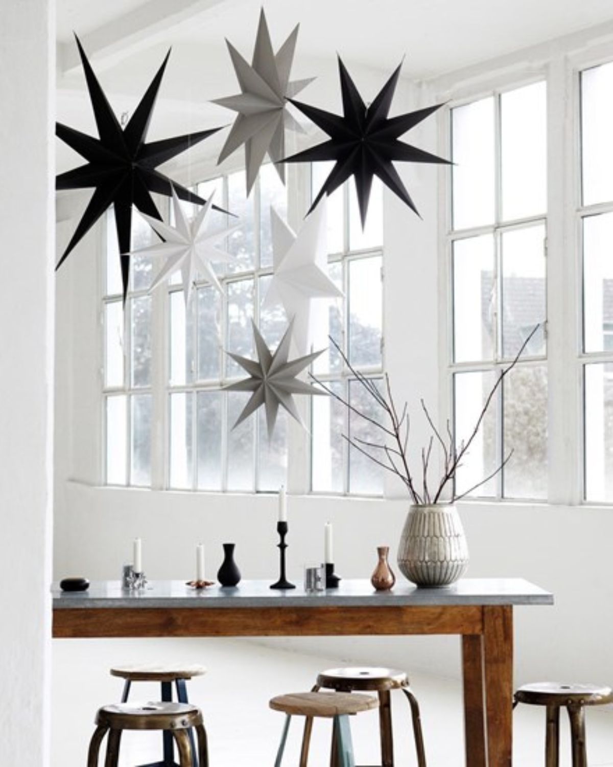 9 POINT STAR BROWN 60CM