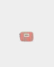 LILI PURSE RAYURES ROUGE