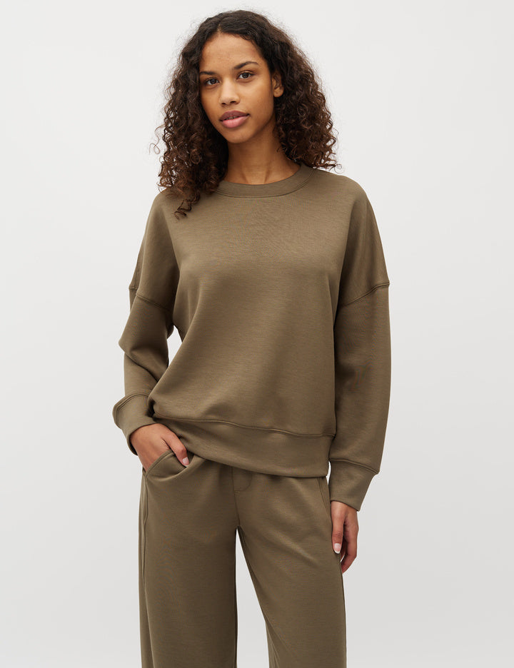 GILL SWEATSHIRT GREEN LEAF