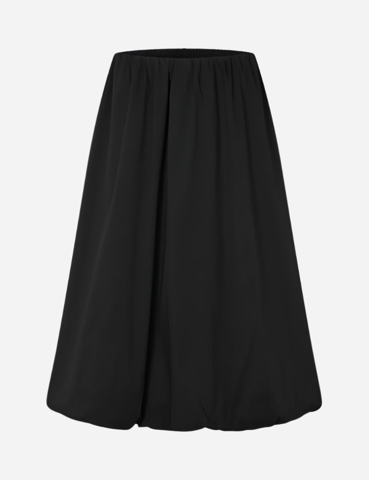 Black skirt on a white background