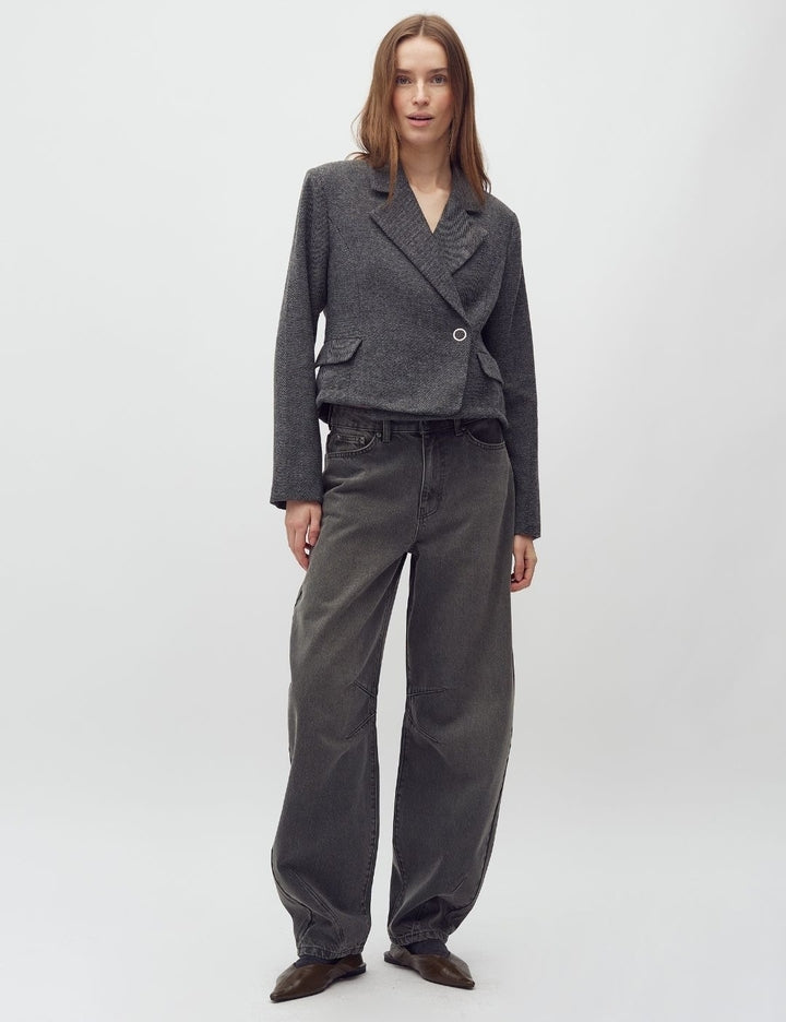 BARINA JEANS KHAKI GREEN WASH