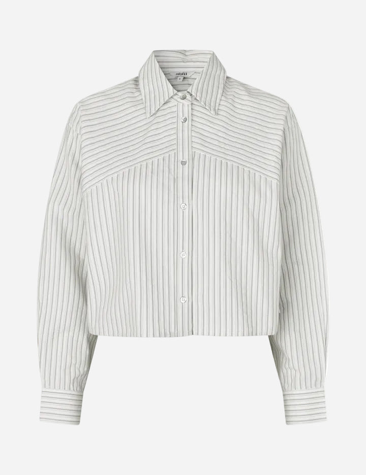 Striped shirt on a white background