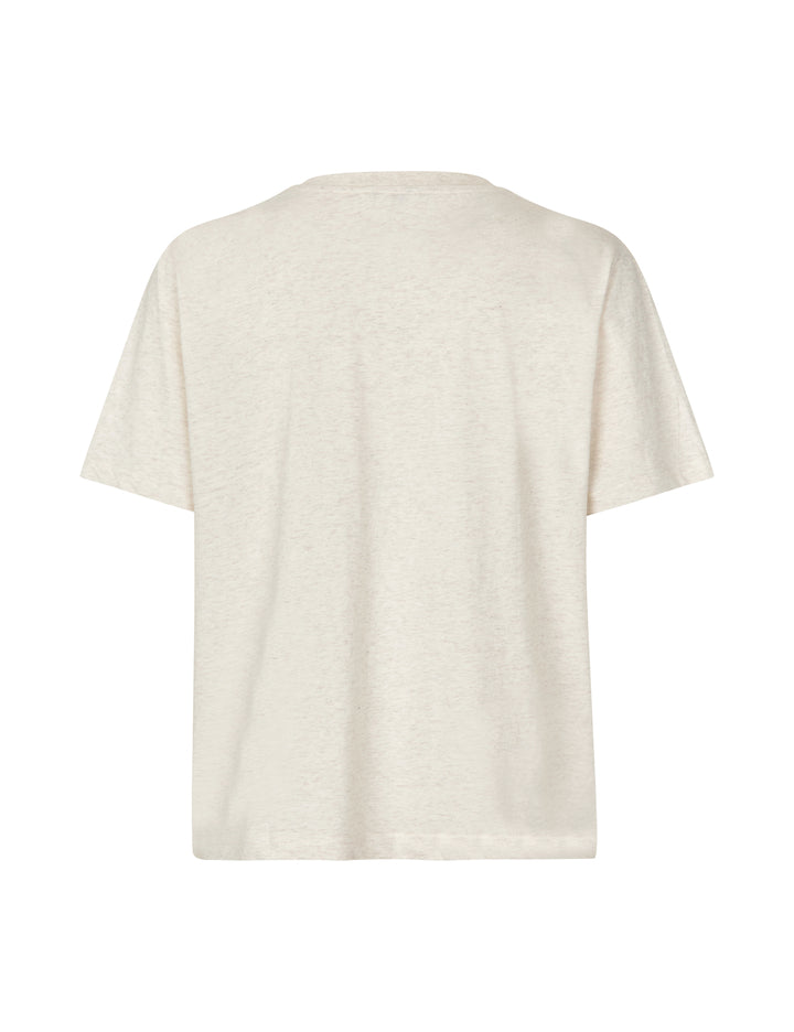 BEEJAN T-SHIRT LIGHT OYSTER