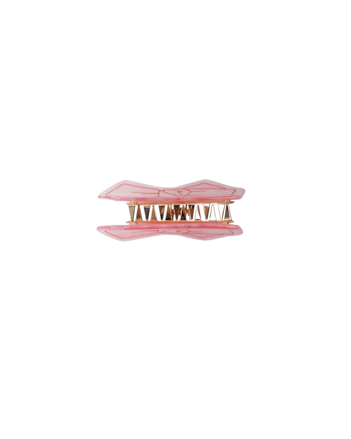 BETH BOW HAIR CLAW - LIGHT PINK