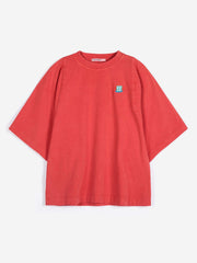 MONSTER MUG EMBROIDERY RELAXED T-SHIRT