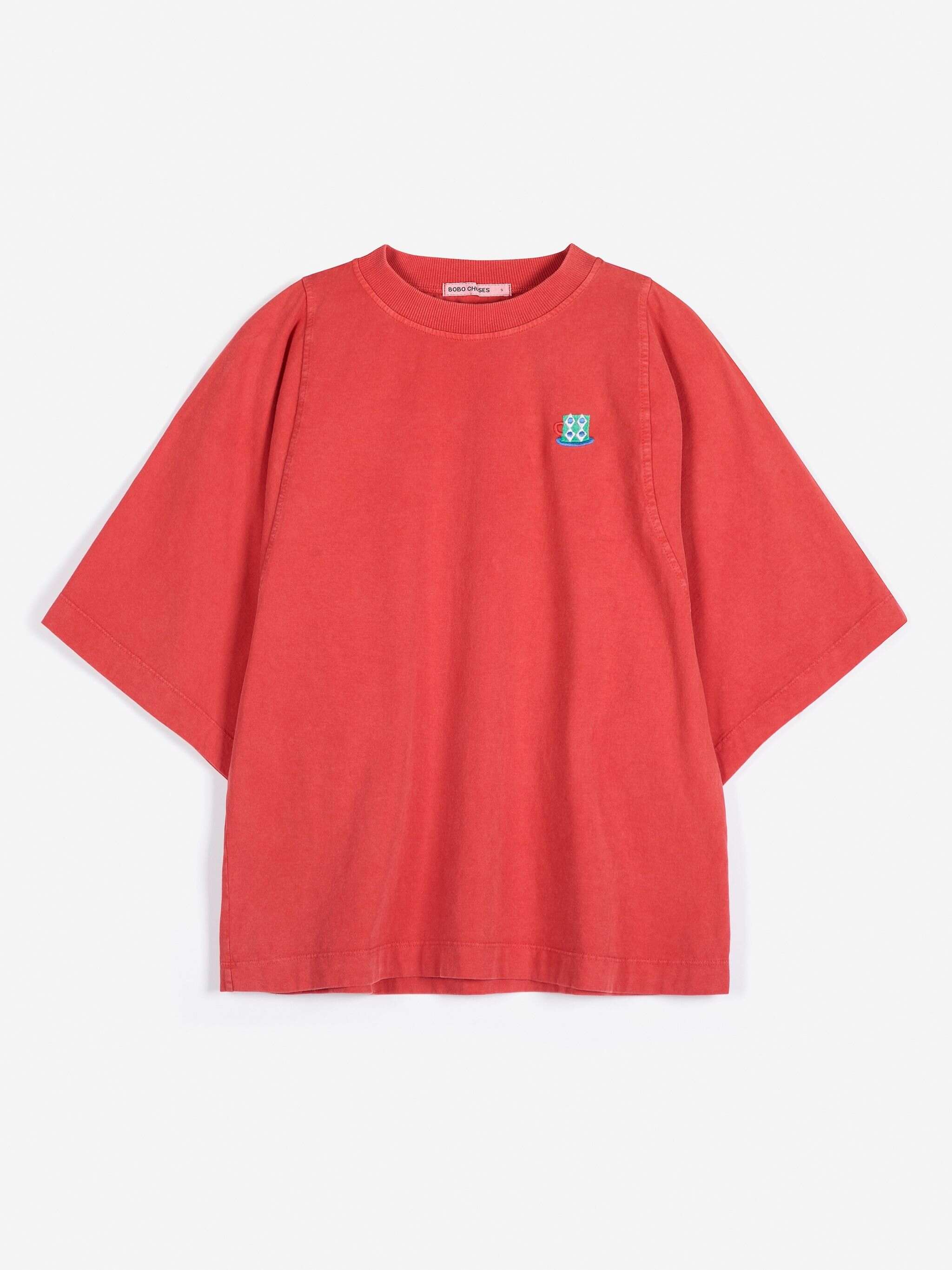 MONSTER MUG EMBROIDERY RELAXED T-SHIRT