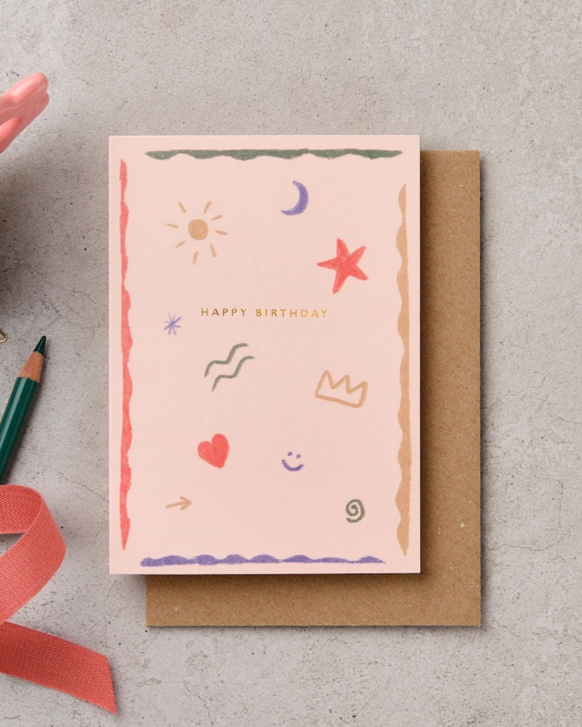 BIRTHDAY DOODLE CARD