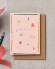 BIRTHDAY DOODLE CARD